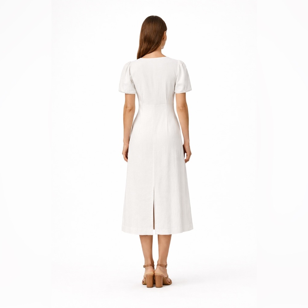 Commense Frenchy Button Split Long Dress - Picture 3 of 4